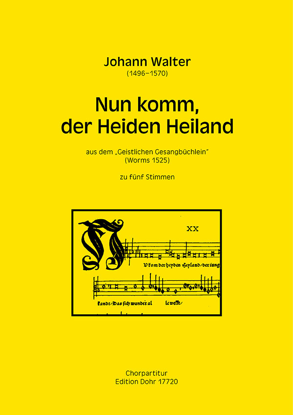 Nun komm der Heiden Heiland