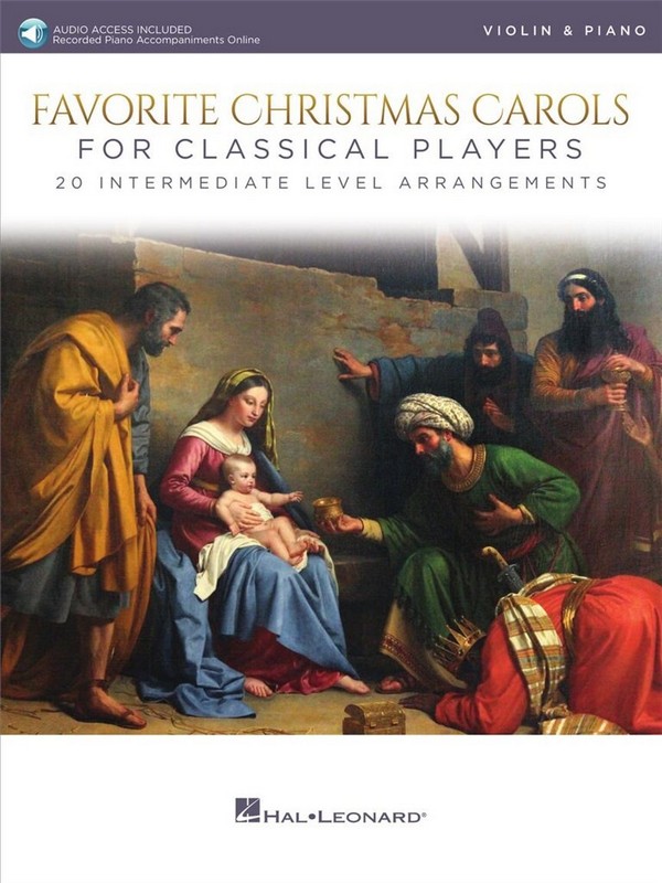 Favorite Christmas Carols for classical Players (+Online Audio)