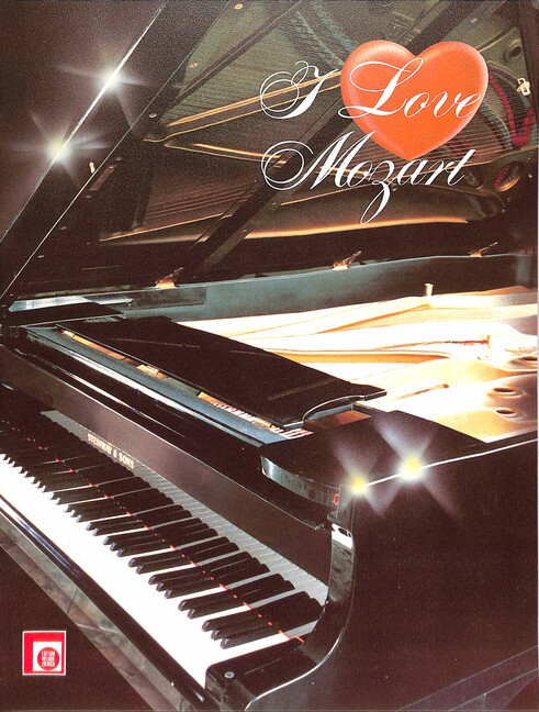 I love Mozart für Klavier