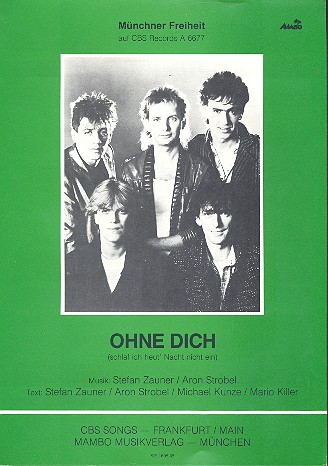 Ohne dich schlaf ich heut Nacht