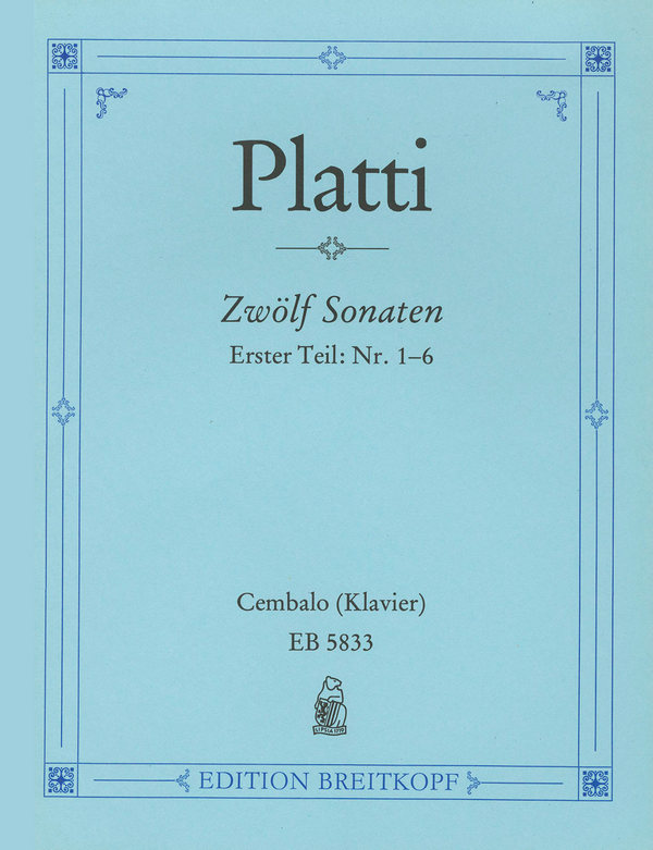 12 Sonaten Band 1 (Nr.1-6)