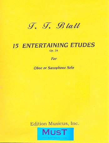 15 entertaining Etudes op.24 for oboe