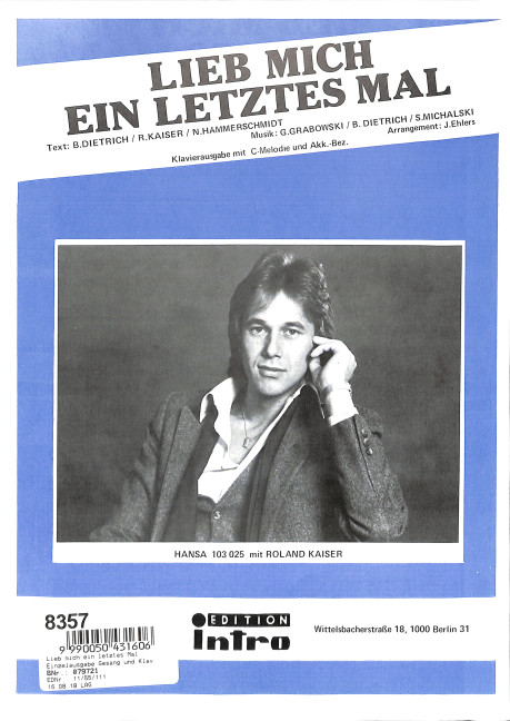 Lieb mich ein letztes Mal