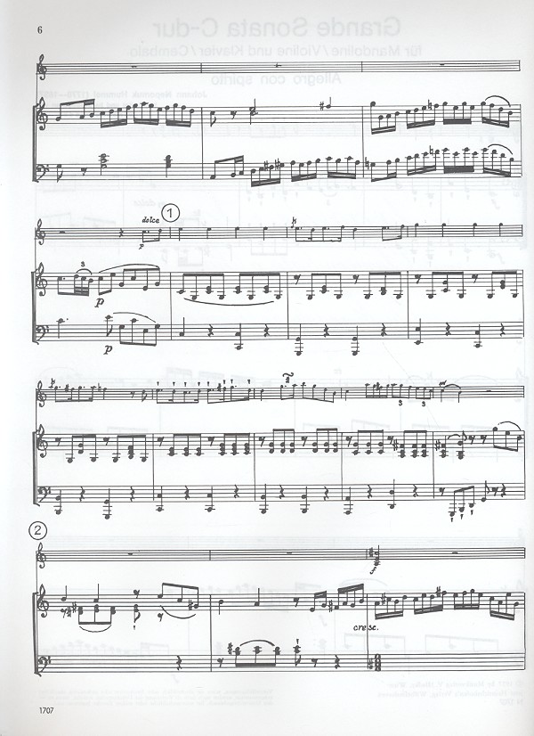 Grande Sonata C-Dur für