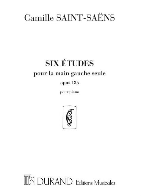 6 études op.135 pour la main gauche