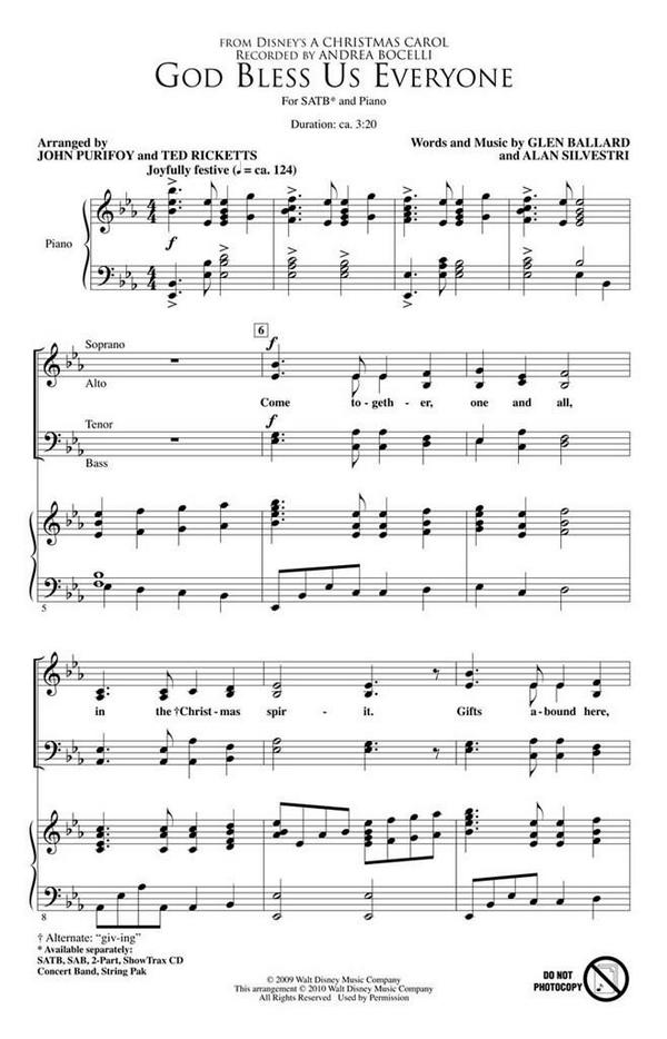 God bless us everyone