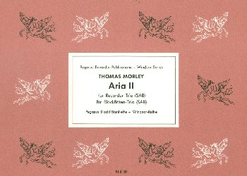 Aria 2 für 3 Blockflöten (SAB)