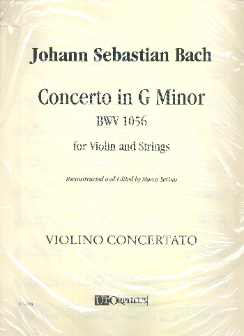 Concerto g Minor BWV1056