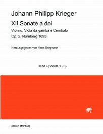 12 Sonate a doi op.2 Band 1 (Nr.1-6)