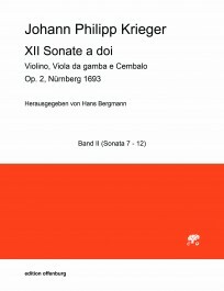 12 Sonate a doi op.2 Band 2 (Nr.7-12)