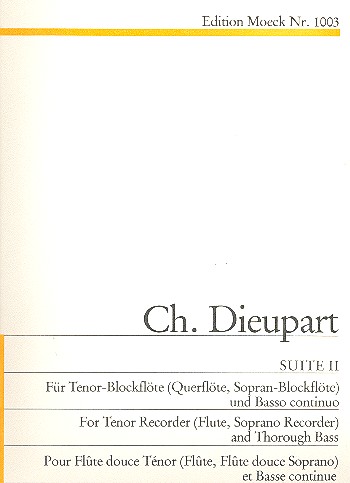 Suite Nr.2 für Tenorblockflöte