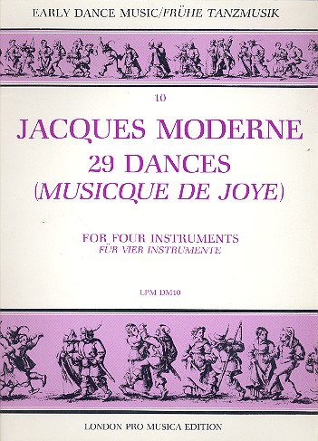 29 Dances Musique de joye for 4