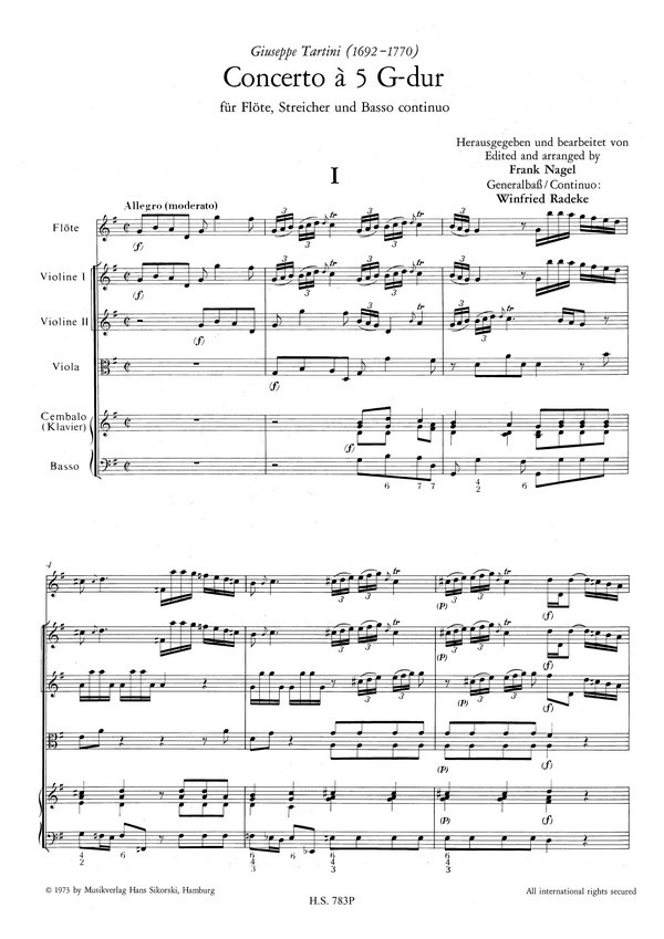Concerto à 5 Nr.2 G-Dur