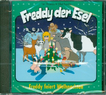 Freddy der Esel feiert Weihnachten