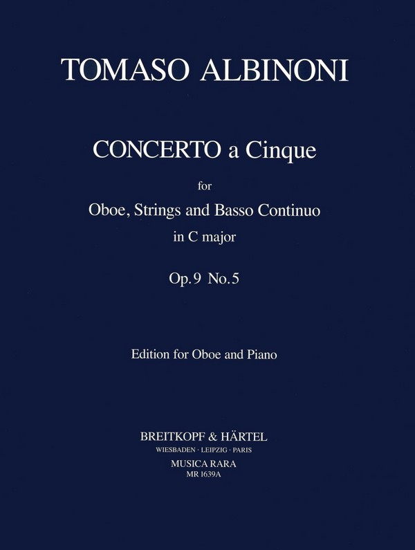 Concerto à cinque C major op.9,5