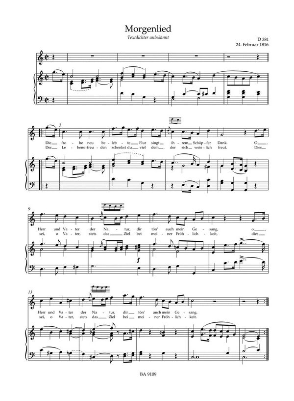 Lieder Band 9