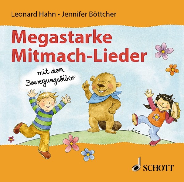 Megastarke Mitmach-Lieder - mit dem Bewegungsbiber CD