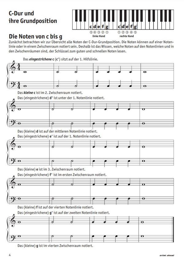 Mein erstes Notentraining