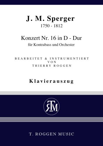 Konzert D-Dur Nr.16 für Kontrabass und Orchester