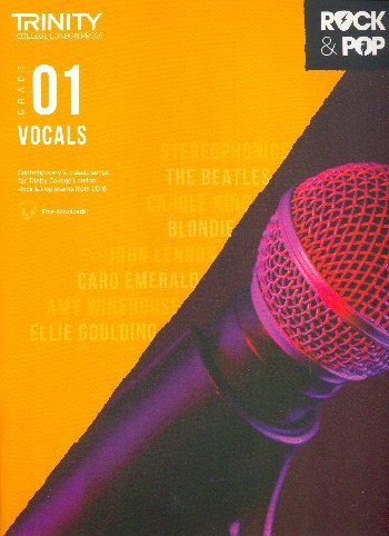 Rock & Pop Exams 2018 Grade 1 (+Online Audio)