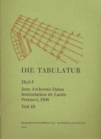 Intabulatura de lauto Teil 3
