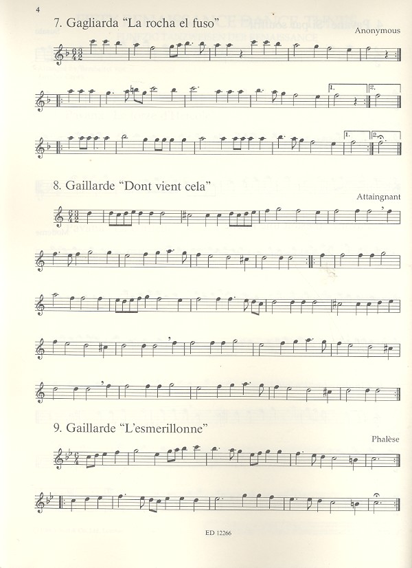 50 Renaissance Dance Tunes