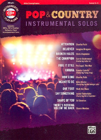 Pop & Country Instrumental Solos (+MP3-CD):