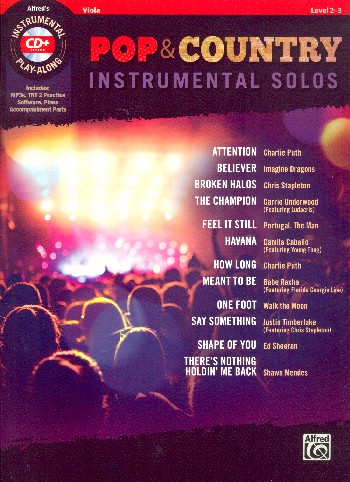 Pop & Country Instrumental Solos (+MP3-CD)