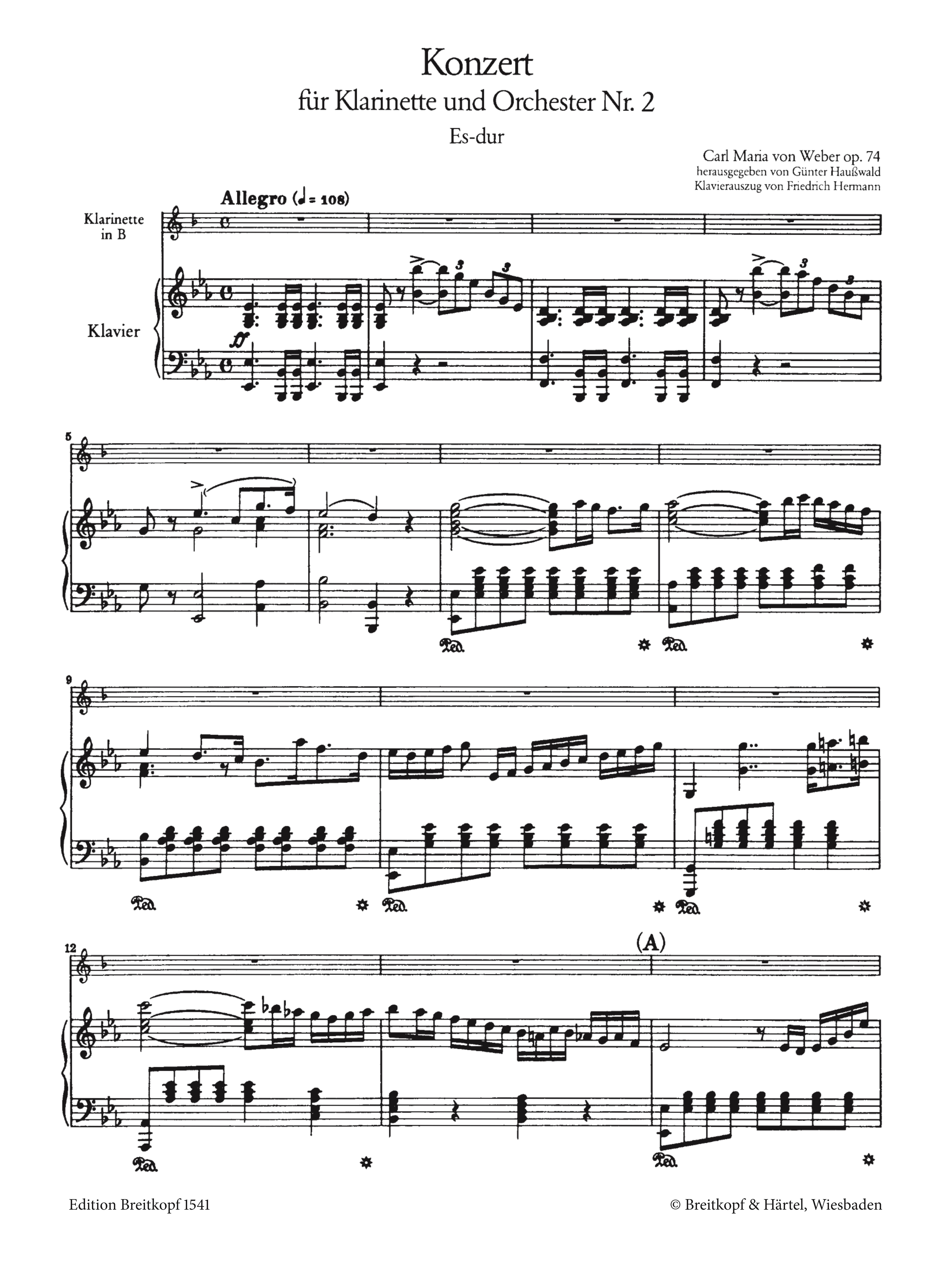 Konzert Es-Dur Nr.2 op.74