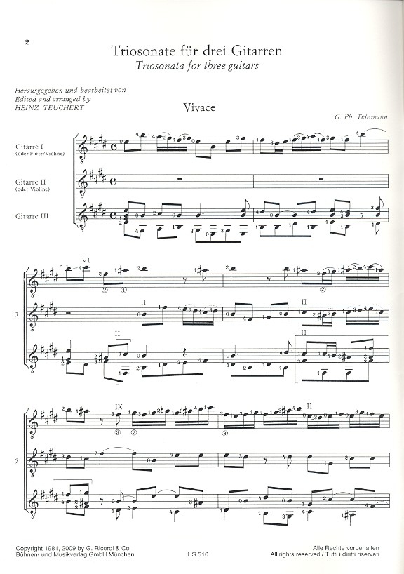 Suite für 3 Gitarren