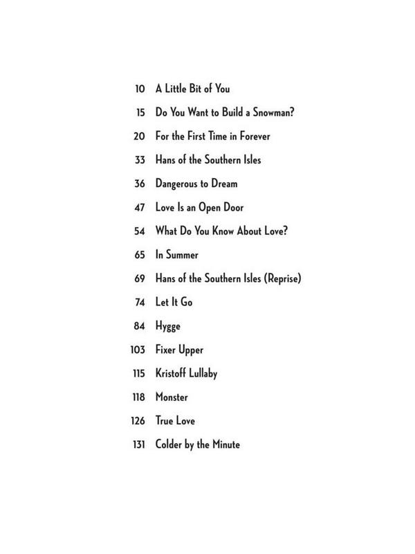 Frozen (Musical) piano selections