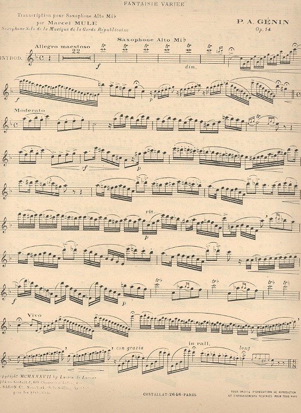 Carnaval de Vénise op.14