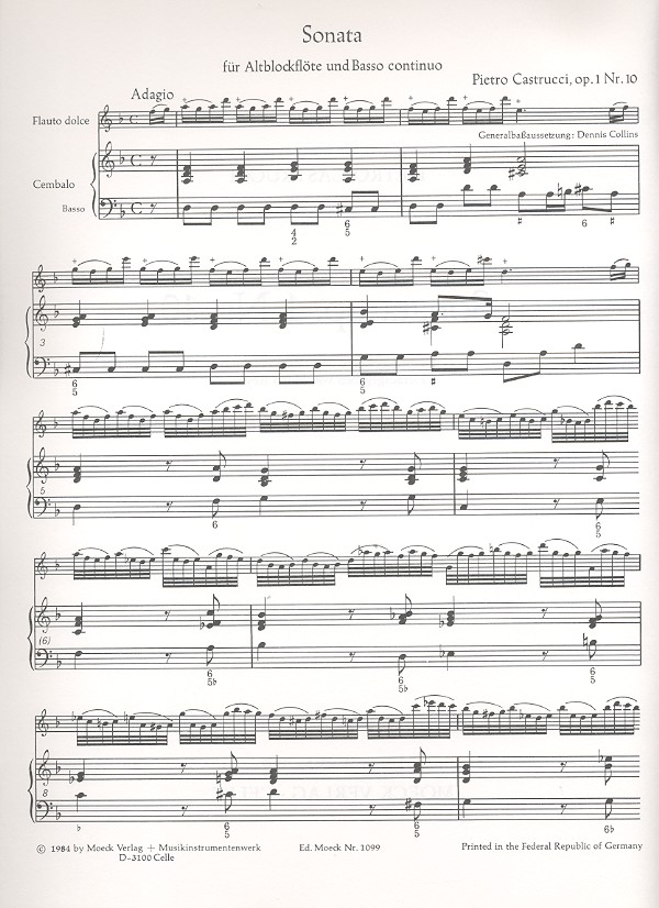 Sonata op.1,10 