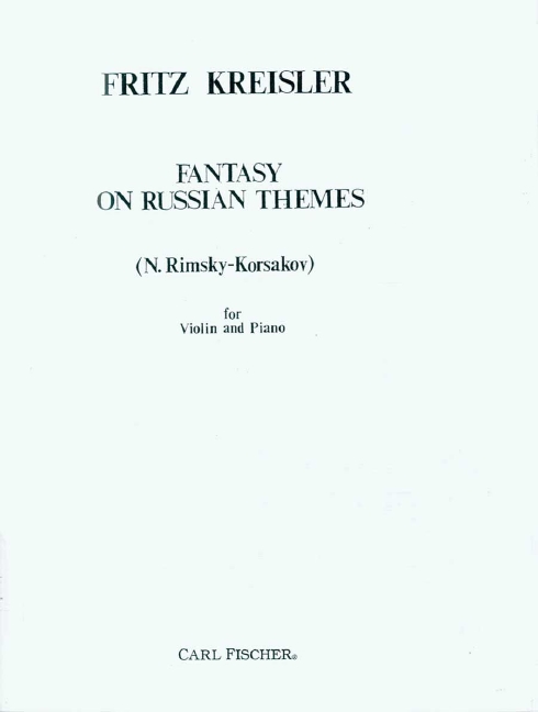 Fantasy on Russian Themes op.33