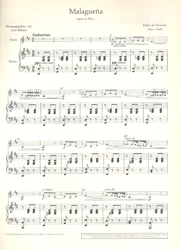 Malagueña op. 21/1