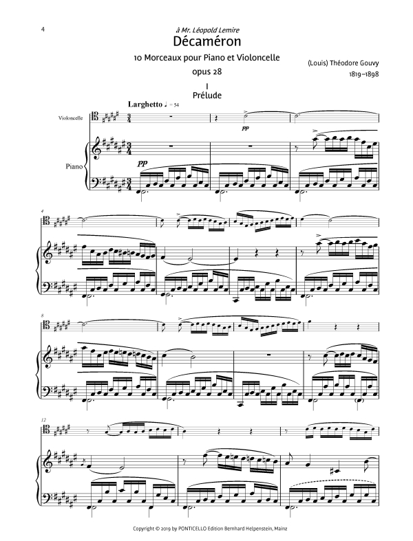 Décameron op.28 Band 1 (Nr.1-5)