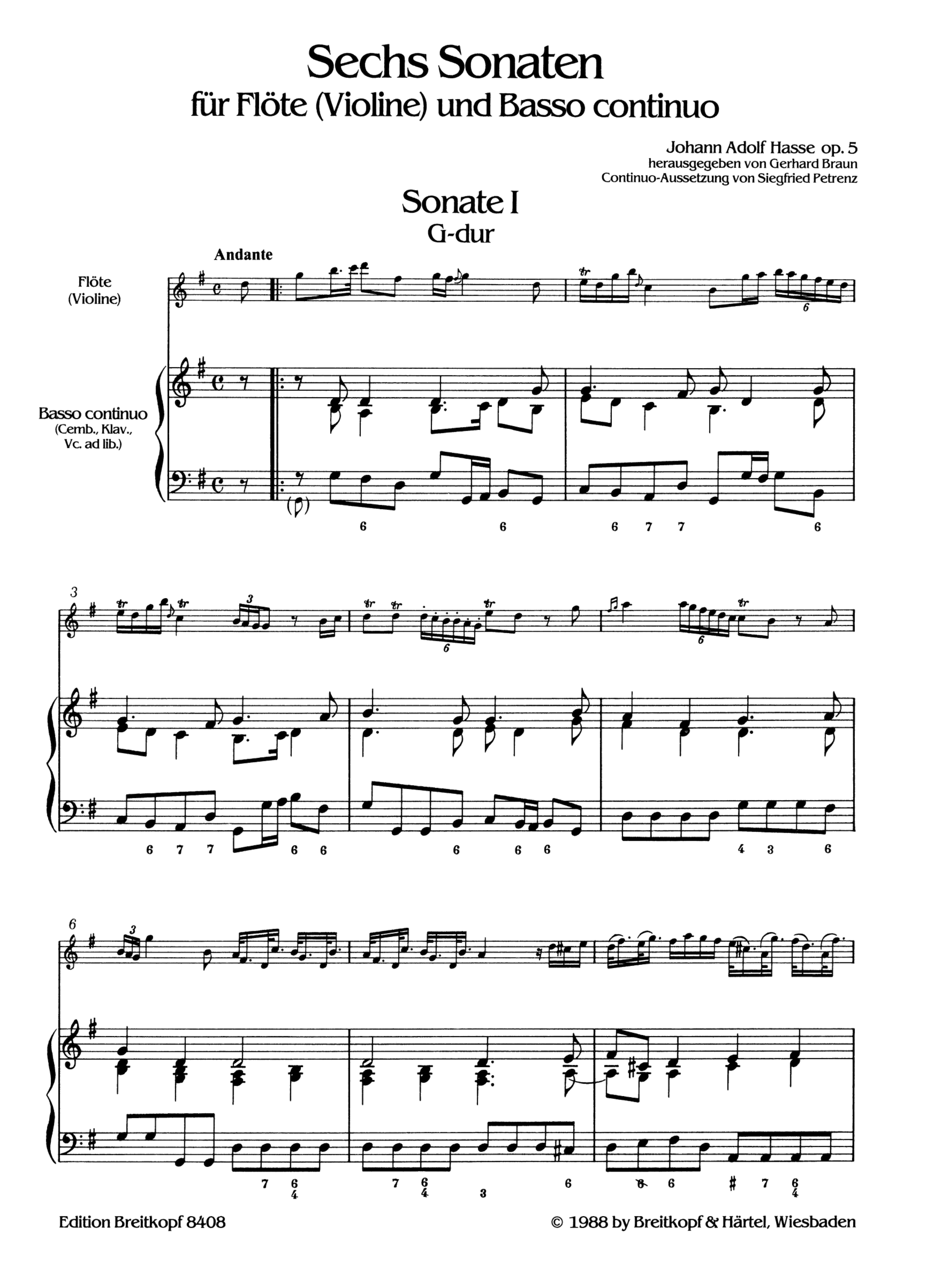 6 Sonaten op.5 Band 1 (Nr.1-3)