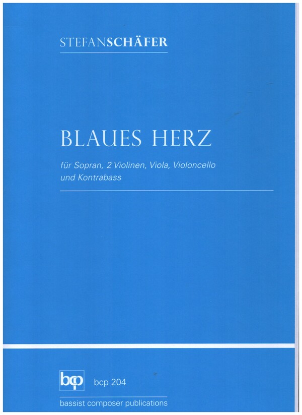Blaues Herz