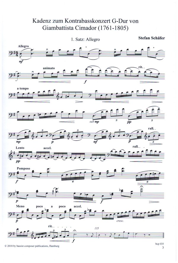 Kadenzen Band 1