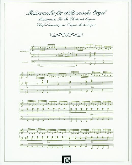 Meisterwerke für E-Orgel