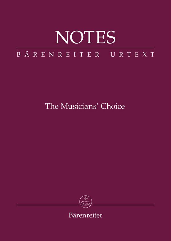 Notizbuch Notes - The Musician's Choice