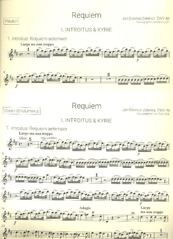 Requiem D-Dur ZWV46