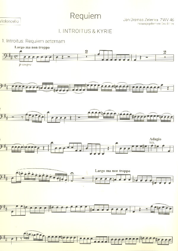 Requiem D-Dur ZWV46