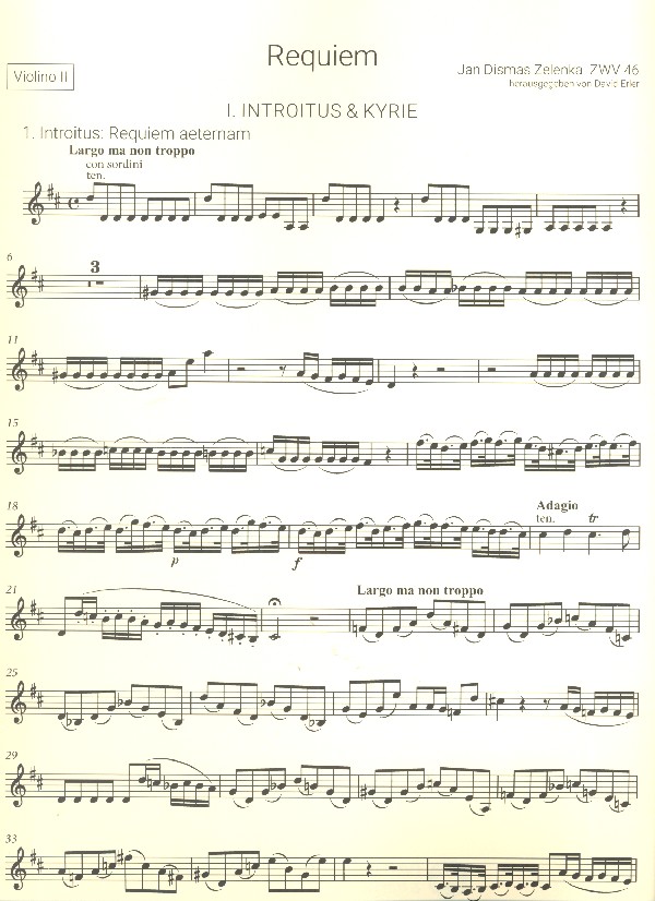 Requiem D-Dur ZWV46