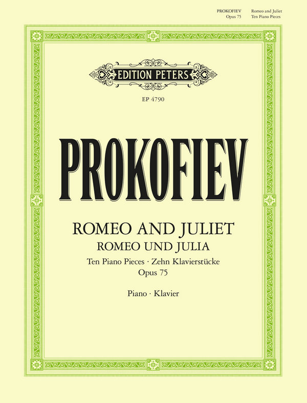 Romeo und Julia op.75 (10 Klavierstücke)
