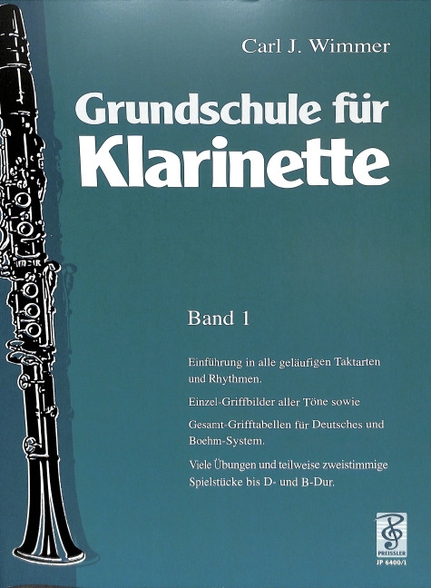 Grundschule für Klarinette