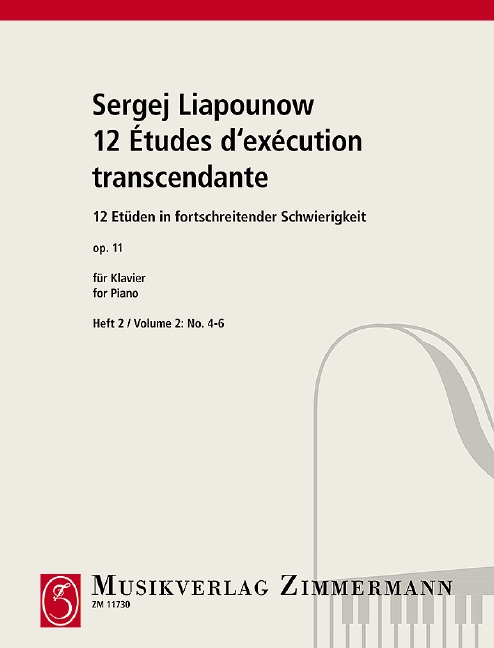 12 Etudes op.11 Band 2 (Nr.4-6)