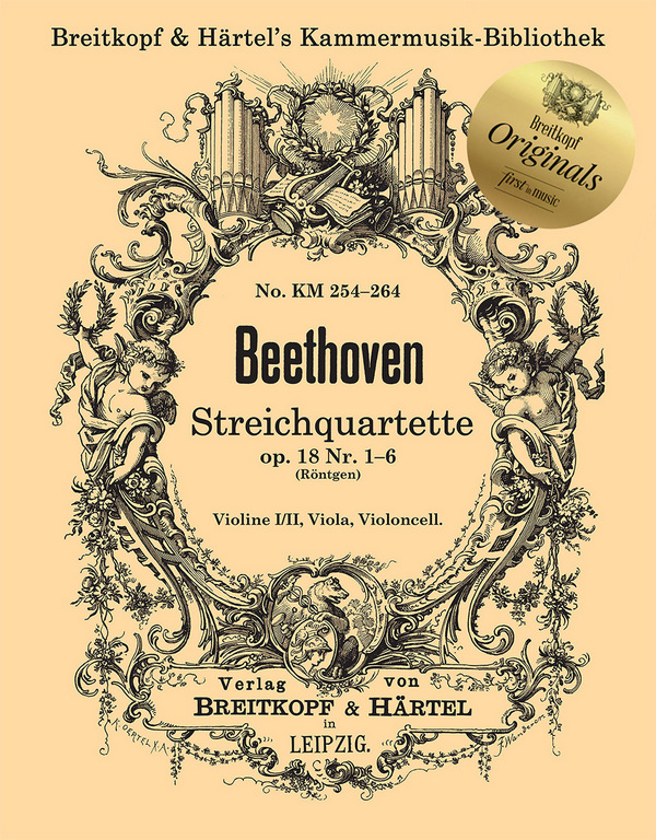 6 Streichquartette op.18,1-6