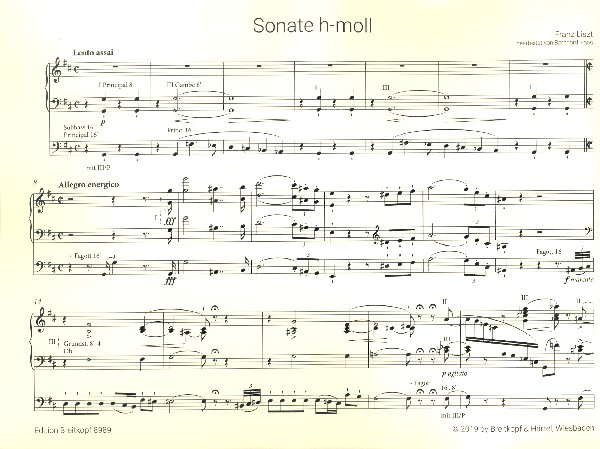 Sonate h-Moll