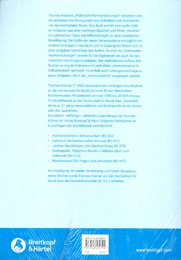 Praktische Harmonieübungen